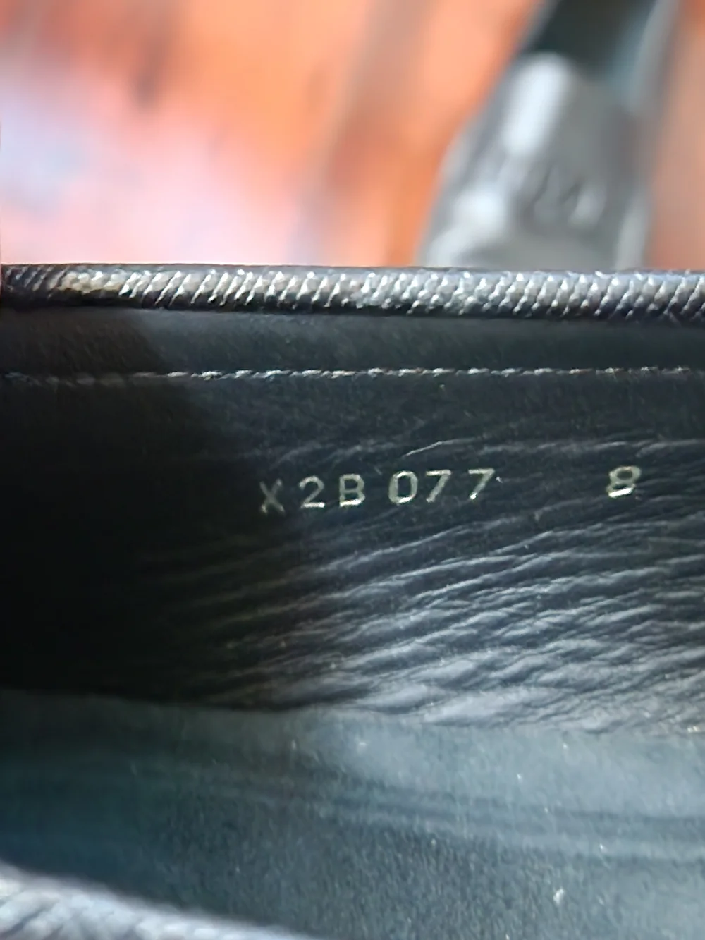 Giorgio Armani Black Leather Logo Driver Loafers Men's Size 8